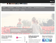 Tablet Screenshot of klimatkommunerna.se